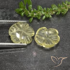 Shop natural 5.52ct 薄いイエロー 石英 gems, フラワーカット, from ブラジル at GemSelect. In stock, global shipping!