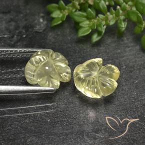 Shop natural 3.99ct 薄いイエロー 石英 gems, フラワーカット, from ブラジル at GemSelect. In stock, global shipping!