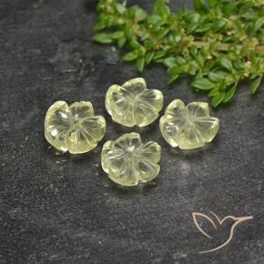 Shop natural 7.80ct ライトイエロー 石英 gems, フラワーカット, from ブラジル at GemSelect. In stock, global shipping!