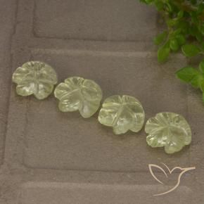 Shop natural 5.04ct ライトグリーンがかったイエロー 石英 gems, フラワーカット, from ブラジル at GemSelect. In stock, global shipping!