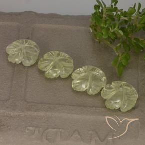 Shop natural 5.58ct ライトイエロー 石英 gems, フラワーカット, from ブラジル at GemSelect. In stock, global shipping!