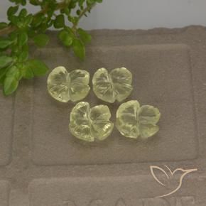Shop natural 4.39ct ライトイエロー 石英 gems, フラワーカット, from ブラジル at GemSelect. In stock, global shipping!
