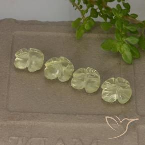 Shop natural 4.39ct ライトイエロー 石英 gems, フラワーカット, from ブラジル at GemSelect. In stock, global shipping!