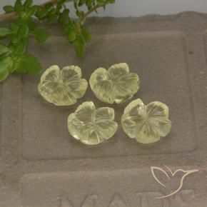 Shop natural 5.20ct ライトイエロー 石英 gems, フラワーカット, from ブラジル at GemSelect. In stock, global shipping!