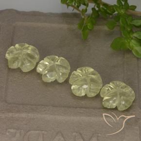 Shop natural 5.20ct ライトイエロー 石英 gems, フラワーカット, from ブラジル at GemSelect. In stock, global shipping!