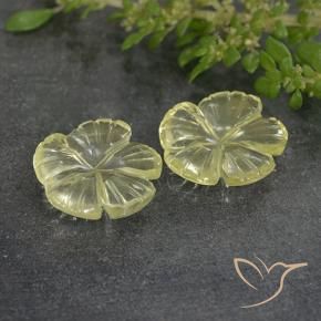 Shop natural 4.80ct ライトイエロー 石英 gems, フラワーカット, from ブラジル at GemSelect. In stock, global shipping!