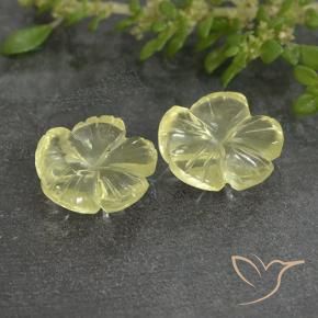 Shop natural 4.19ct ライトイエロー 石英 gems, フラワーカット, from ブラジル at GemSelect. In stock, global shipping!