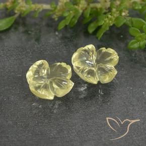 Shop natural 3.26ct ライトイエロー 石英 gems, フラワーカット, from ブラジル at GemSelect. In stock, global shipping!