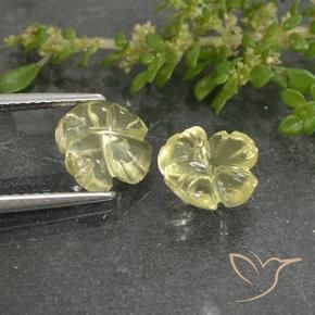Shop natural 3.26ct ライトイエロー 石英 gems, フラワーカット, from ブラジル at GemSelect. In stock, global shipping!
