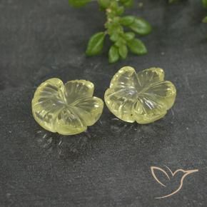 Shop natural 5.20ct ライトイエロー 石英 gems, フラワーカット, from ブラジル at GemSelect. In stock, global shipping!