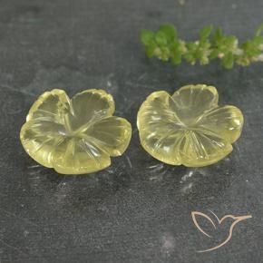 Shop natural 7.33ct ライトイエロー 石英 gems, フラワーカット, from ブラジル at GemSelect. In stock, global shipping!