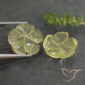 Shop natural 7.33ct ライトイエロー 石英 gems, フラワーカット, from ブラジル at GemSelect. In stock, global shipping!