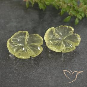 Shop natural 6.37ct ライトイエロー 石英 gems, フラワーカット, from ブラジル at GemSelect. In stock, global shipping!