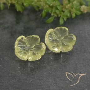 Shop natural 3.62ct ライトイエロー 石英 gems, フラワーカット, from ブラジル at GemSelect. In stock, global shipping!