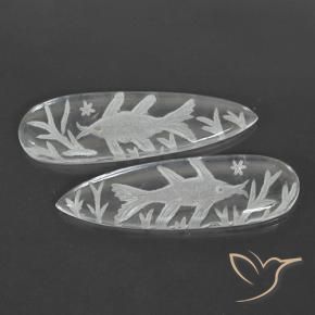 Shop natural 29.51ct クリアホワイト 石英 gems, 洋梨の形, from ブラジル at GemSelect. In stock, global shipping!