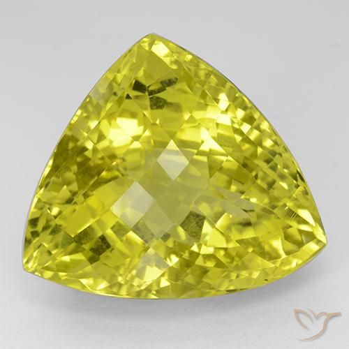 55.15ct 天然 コーンイエロー 石英, トリリオン, VVS
