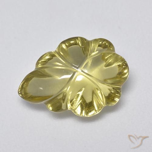 4.25ct 天然 アーシーイエロー 石英, ファンシー, 透明