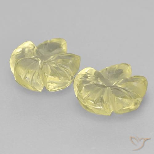 Shop natural 3.12ct 薄いイエロー 石英 gems, フラワーカット, from ブラジル at GemSelect. In stock, global shipping!