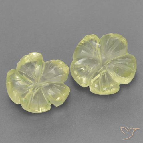 Shop natural 2.84ct ライトイエロー 石英 gems, フラワーカット, from ブラジル at GemSelect. In stock, global shipping!