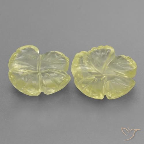 Shop natural 3.51ct ミディアム薄いイエロー 石英 gems, フラワーカット, from ブラジル at GemSelect. In stock, global shipping!