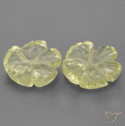 Shop natural 3.18ct ライトイエロー 石英 gems, フラワーカット, from ブラジル at GemSelect. In stock, global shipping!