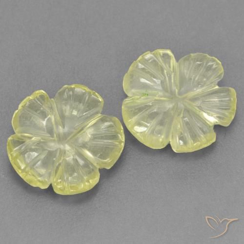 Shop natural 2.42ct ライトイエロー 石英 gems, フラワーカット, from ブラジル at GemSelect. In stock, global shipping!