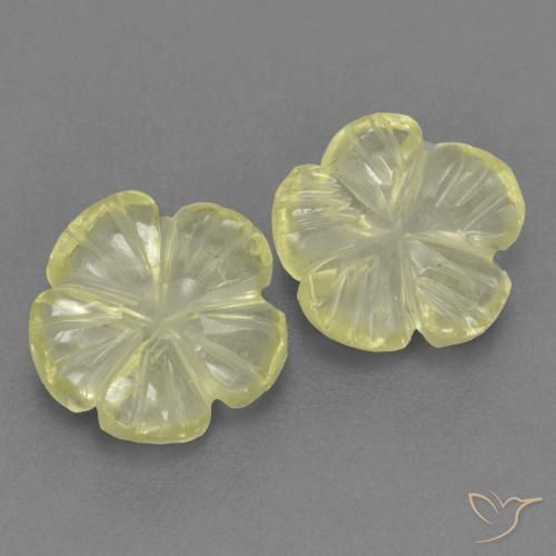 Shop natural 2.44ct ライトイエロー 石英 gems, フラワーカット, from ブラジル at GemSelect. In stock, global shipping!