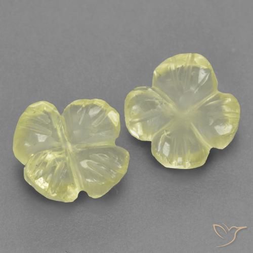 Shop natural 2.05ct ライトイエロー 石英 gems, フラワーカット, from ブラジル at GemSelect. In stock, global shipping!