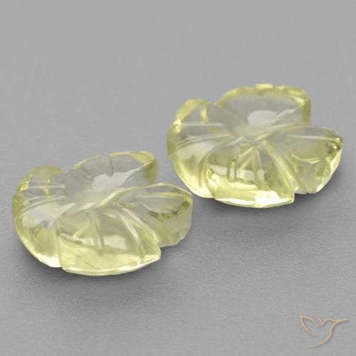 Shop natural 5.03ct レモンイエロー 石英 gems, フラワーカット, from ブラジル at GemSelect. In stock, global shipping!