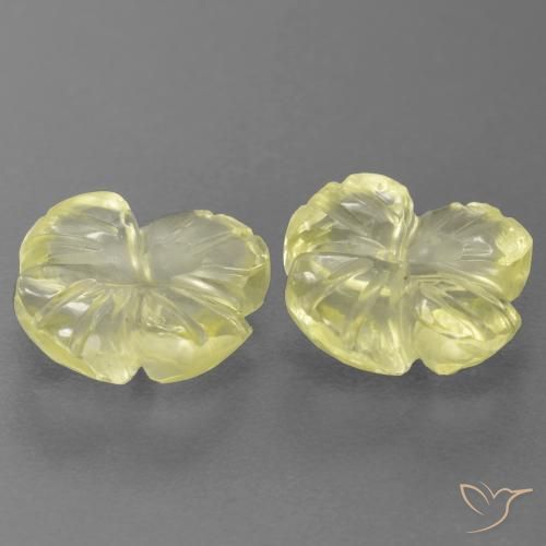 Shop natural 3.53ct レモンイエロー 石英 gems, フラワーカット, from ブラジル at GemSelect. In stock, global shipping!