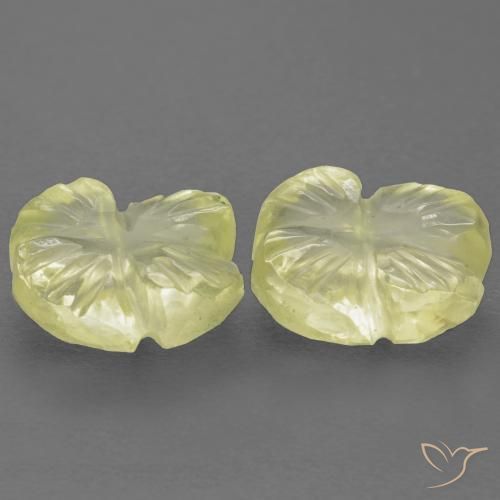 Shop natural 2.64ct ミディアム薄いイエロー 石英 gems, フラワーカット, from ブラジル at GemSelect. In stock, global shipping!