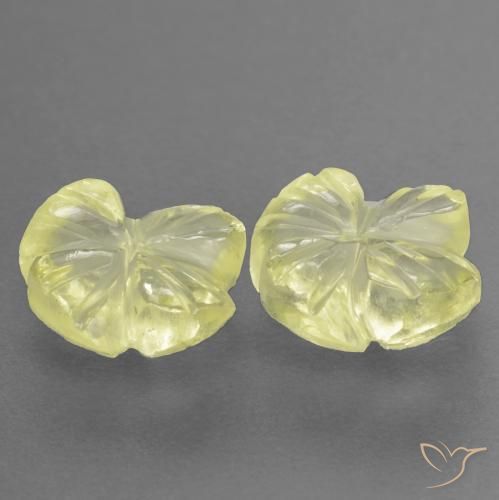 Shop natural 2.50ct レモンイエロー 石英 gems, フラワーカット, from ブラジル at GemSelect. In stock, global shipping!