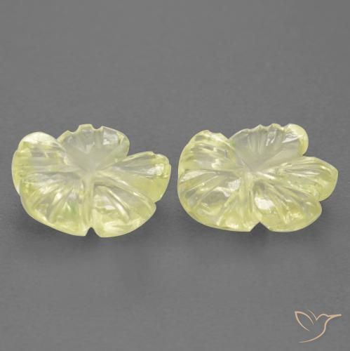 Shop natural 2.03ct ミディアム薄いイエロー 石英 gems, フラワーカット, from ブラジル at GemSelect. In stock, global shipping!