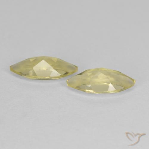 Shop natural 1.42ct ミディアム薄いイエロー 石英 gems, マーキーズ, from ブラジル at GemSelect. In stock, global shipping!