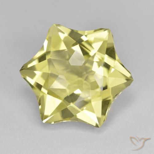 9.91ct 天然 ミディアム薄いイエロー 石英, ファンシー, VVS