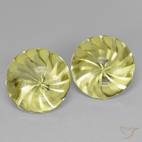 Shop natural 10.69ct 薄いパイナップルイエロー 石英 gems, ラウンド, from ブラジル at GemSelect. In stock, global shipping!