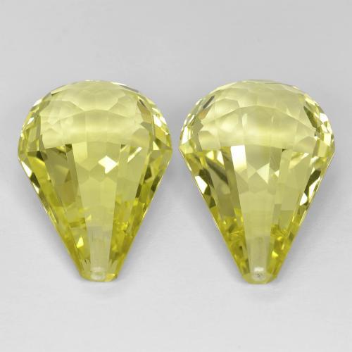 自然派の商品を探す 29.43ct ライトイエロー 石英 宝石, ブリオレット, ブラジル からGemSelectで. 在庫あり、世界各国へ発送!