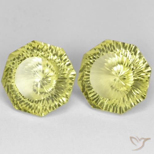 Shop natural 17.35ct 緑ががかったイエロー 石英 gems, 八角形 / エメラルドカット, from ブラジル at GemSelect. In stock, global shipping!
