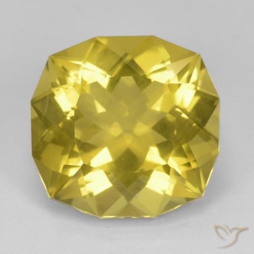 17.40ct 天然 薄いハニーイエロー 石英, ファンシー, VS