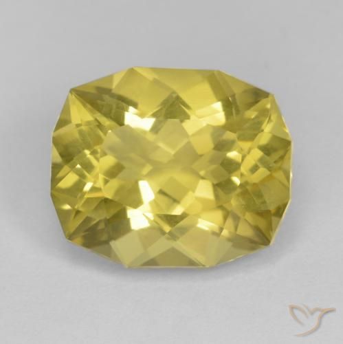 7.96ct 天然 マスタードイエロー 石英, ファンシー, VS