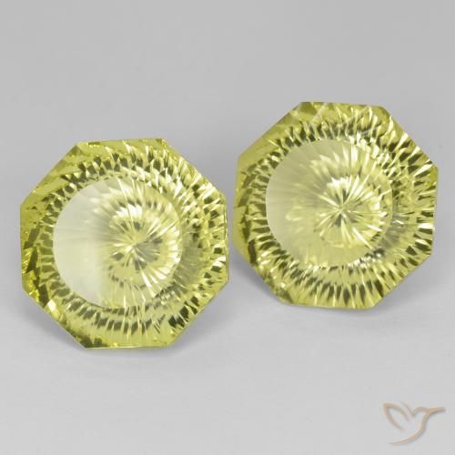 Shop natural 25.26ct ミディアムイエロー 石英 gems, 八角形 / エメラルドカット, from ブラジル at GemSelect. In stock, global shipping!