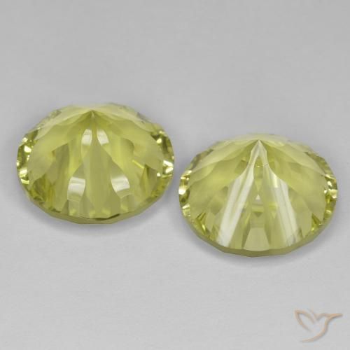 Shop natural 10.60ct 緑ががかったイエロー 石英 gems, ラウンド, from ブラジル at GemSelect. In stock, global shipping!