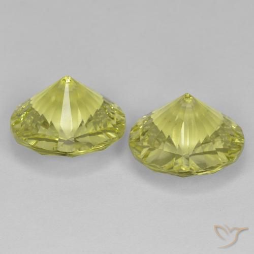 Shop natural 10.02ct 緑ががかったイエロー 石英 gems, ラウンド, from ブラジル at GemSelect. In stock, global shipping!