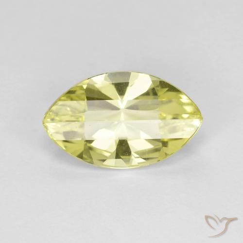 2.61ct 天然 レモンイエロー 石英, マーキーズ, VVS