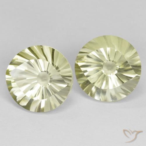 Shop natural 11.63ct ライトイエロー 石英 gems, ラウンド, from ブラジル at GemSelect. In stock, global shipping!
