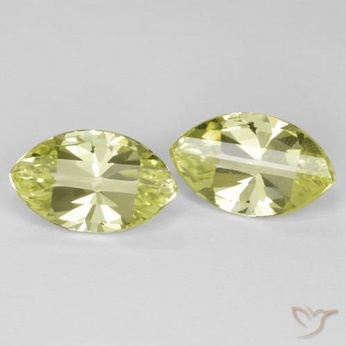 Shop natural 5.45ct 緑ががかったイエロー 石英 gems, マーキーズ, from ブラジル at GemSelect. In stock, global shipping!
