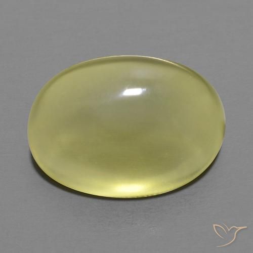 11.62ct 天然 ミディアムイエロー 石英, 楕円形, 透明