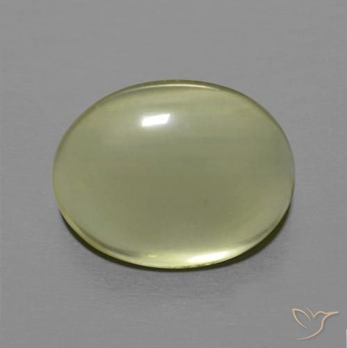 7.60ct 天然 ミディアムイエロー 石英, 楕円形, 透明