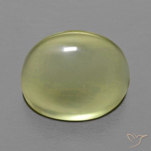 10.47ct 天然 レモンイエロー 石英, 楕円形, 透明