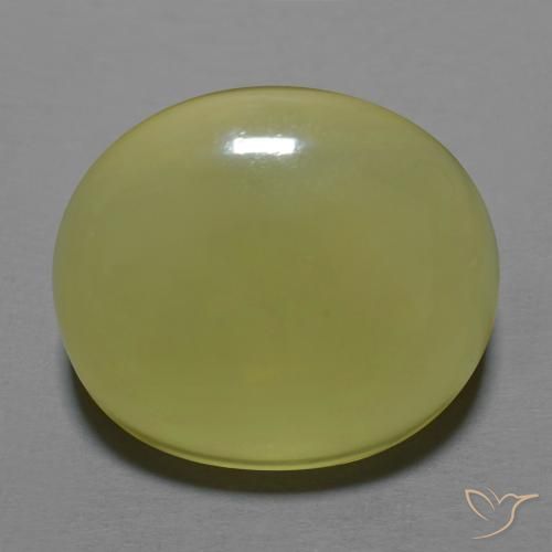 26.62ct 天然 ミディアムイエロー 石英, 楕円形, 透明